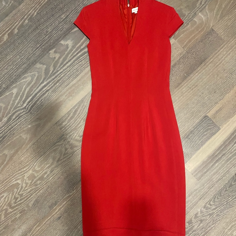 Red Reiss sheath dress!